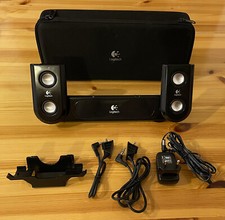 Casse Audio Speaker Portatile Altoparlante Logitech mod. S 0179A Con Custodia