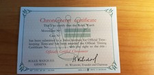 Rolex Cronometro certificato