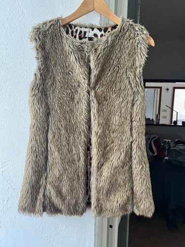 Gilet smanicato donna finta - da,