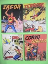 Zagor Zenith Anastatica invecchiati 52 53 54 55 Sequenza Completa /LG/