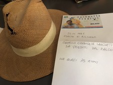 antonello venditti Cappello Ufficiale 25.11.1991 Forum Assago Milano RARISSIMO