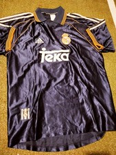 Real Madrid 1998-1999 Football SHIRT Adidas Camiseta teka JERSEY VINTAGE Trikot