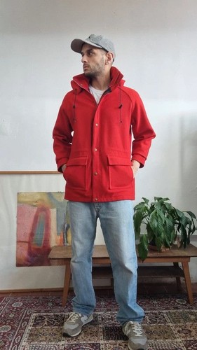 Giacca parka lana - , vintage