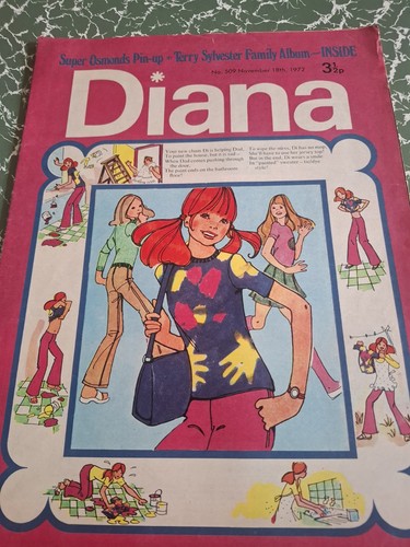 Vintage diana magazine - vintage,