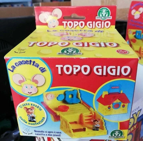 Topo gigio casetta - topo,
