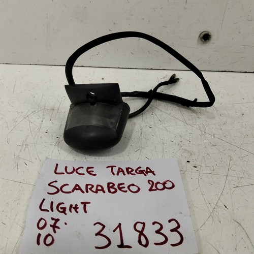 Luce targa posteriore aprilia - luce,