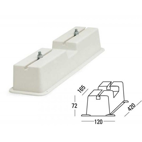 1pz base staffa - 1pz., a