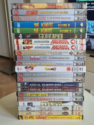 Lotto dvd anime giapponesi - anime,