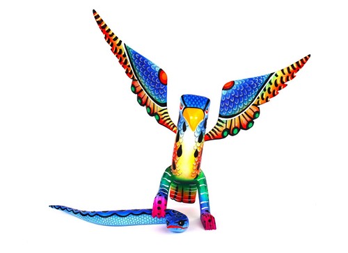 Oaxaca scultura legno - scultura, fidel