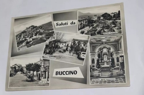 Cartolina saluti buccino fg - cartolina, da