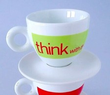 1 Tazza ILLY cup cappuccino Biennale Venezia art Illy collection 2007 bar