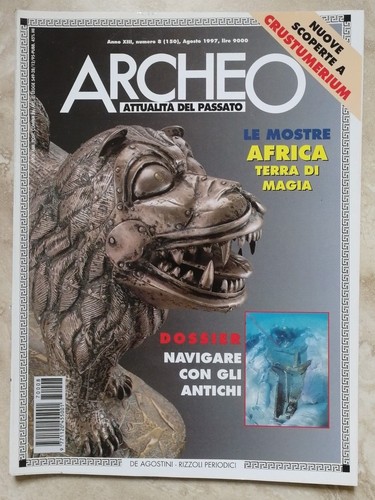 Rivista archeo 8 1997 - archeo,