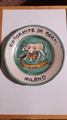 Piatto del buon ricordo - piatto,