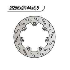 203 DISCO FRENO ANTERIORE NG