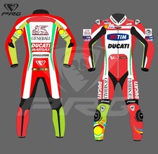 Tuta pelle racing valentino - tuta,