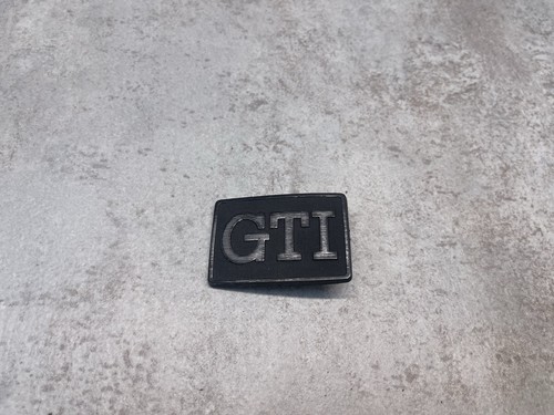 Golf gti emblema - gti, scritta