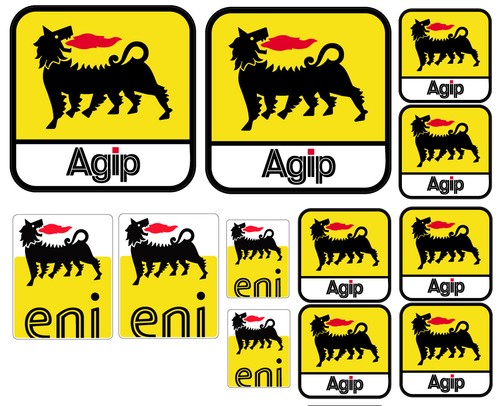 Kit agip eni decal - 12,