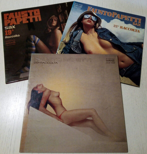 Fausto papetti lotto - 3, lp