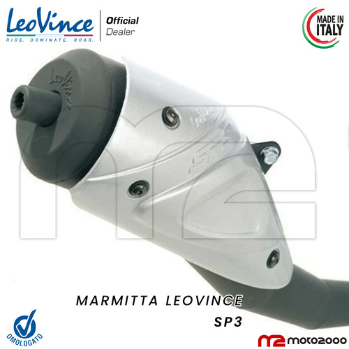 Marmitta scarico leovince - marmitta,