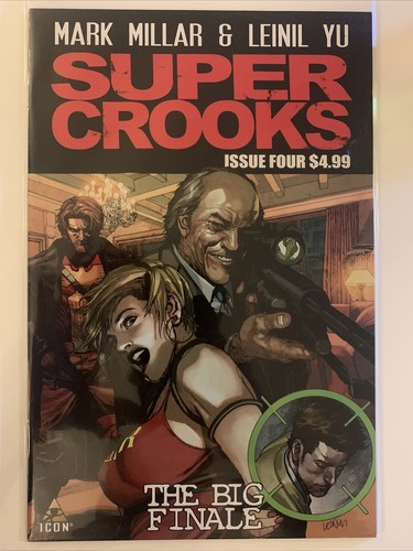 Super crooks icon comics - icon,