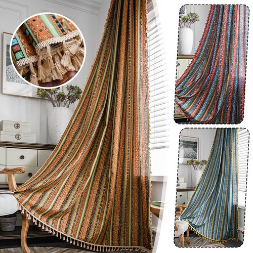 Tende bohemien righe cotone - righe,