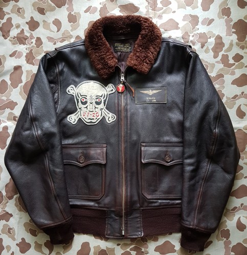 Usn navy eastman leather - usn,