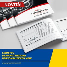 Scheda Libretto di Manutenzione Tagliando per Auto e Moto Officina Meccatronica