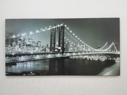 Quadro moderno new york ponte - quadro,