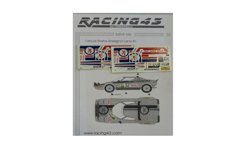 Lancia stratos rally lana - 1/43,