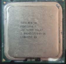 Processore Intel Pentium 4 631 SL9KG 3.00GHz 800MHz FSB 2MB L2 Socket LGA775 CPU