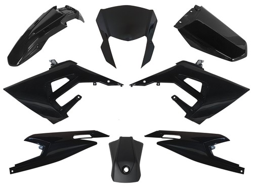 Kit carénages noir derbi - 8,