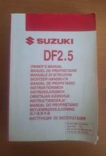 Suzuki Motor DF2.5 Manuale