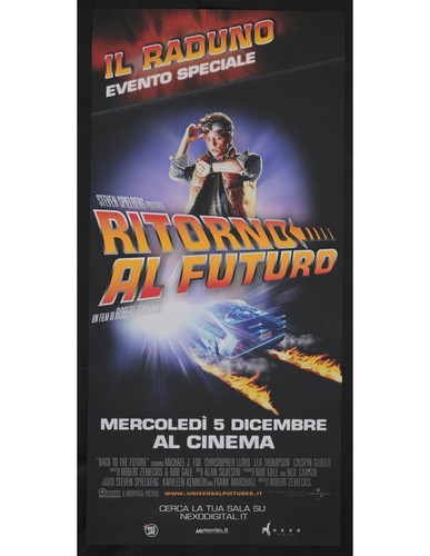Locandina ritorno futuro - locandina,
