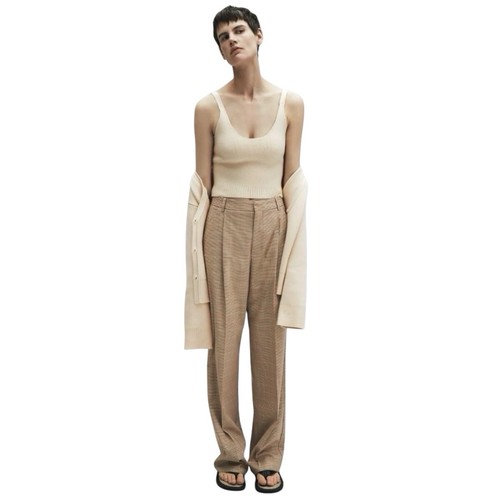 Maglione zara panna maglia - panna,