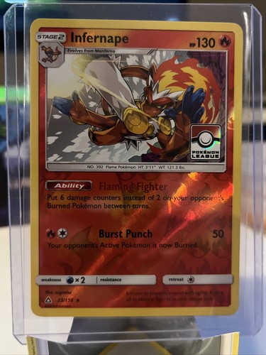 Pokemon infernape 156 rara - infernape, 23/156