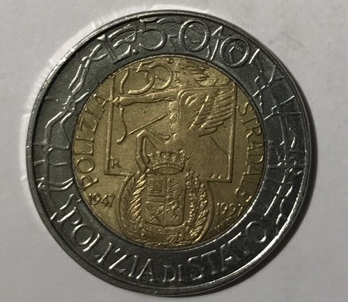 500 lire 1947 polizia stato - 1947, di