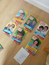 LOT 6 magazine tv 1987 télé poche-delon/cabu/denisot/bonnaire/fabre /lahaye