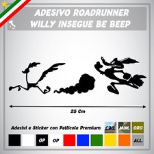 Adesivo Willy il Coyote Road