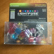 Smart Auto Glow Fuse Easy Identification Lightfuse Mini 20 Unità Spedizione Gratuita U.s