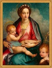 Madonna and Child with St John