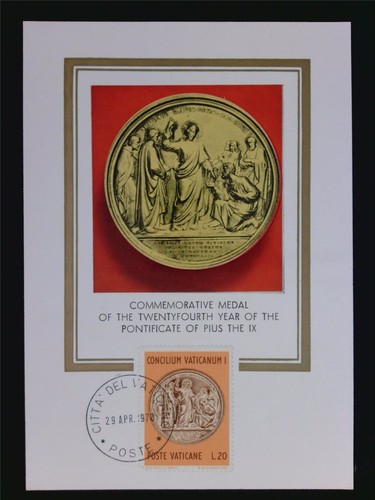 Medaglia vaticano 1970 - 1970, pio