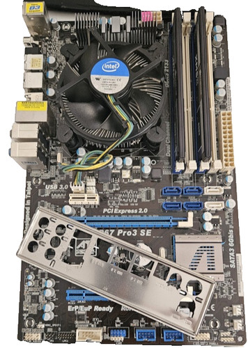 Asrock p67 pro3 cpu intel - asrock,