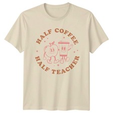 Maglietta Half Coffee Half