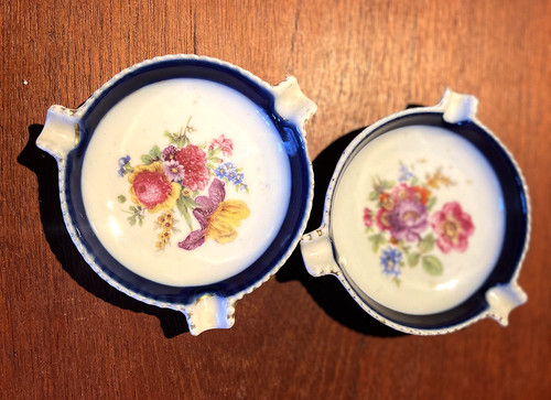 Coppia portacenere vintage - coppia,