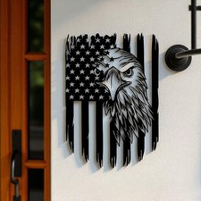 Insegna regalo USA metallo
