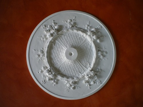 Rosoni gesso bianco per - in,