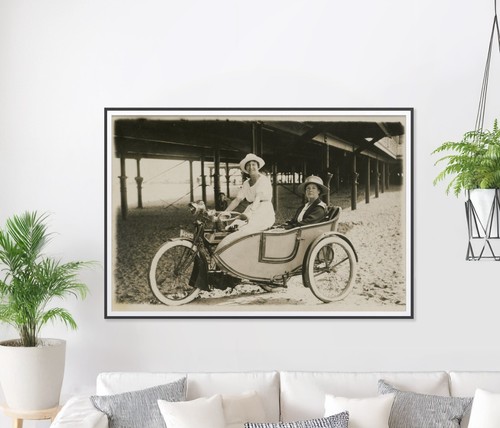 Stampa fotografica moto