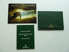 Rolex Submariner libretto set