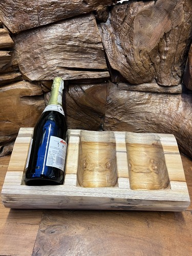 Portabottiglie vino legno 3 - in,