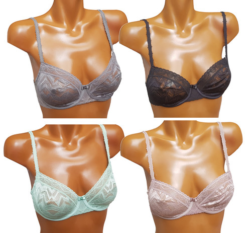 Reggiseno ferretto tulle - ferretto, in